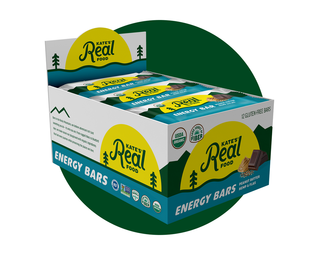 Peanut Butter Hemp & Flax Energy Bar