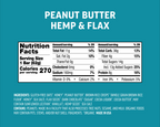 Peanut Butter Hemp & Flax Energy Bar