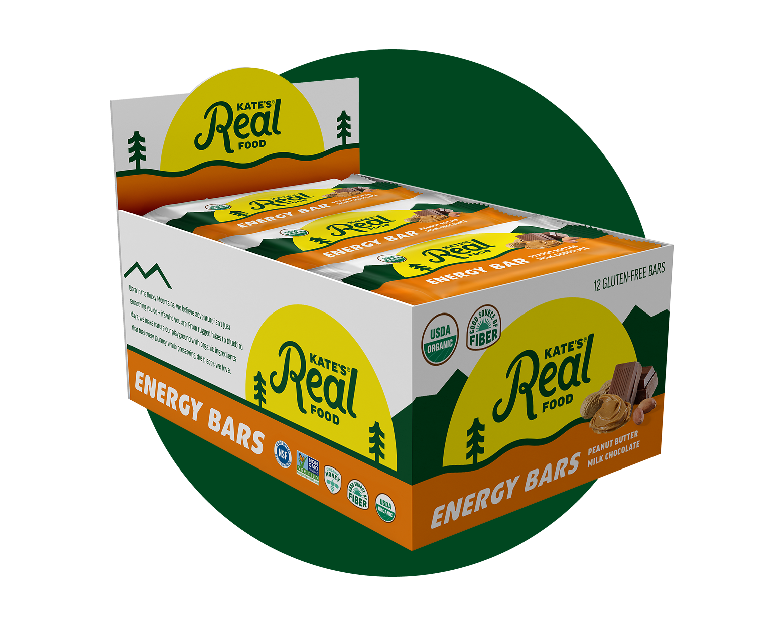 Peanut Butter Milk Chocolate Bars