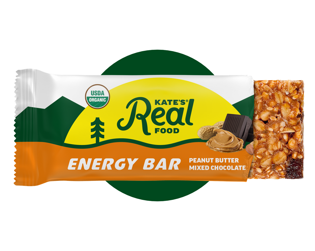 Peanut Butter Mixed Chocolate Energy Bar