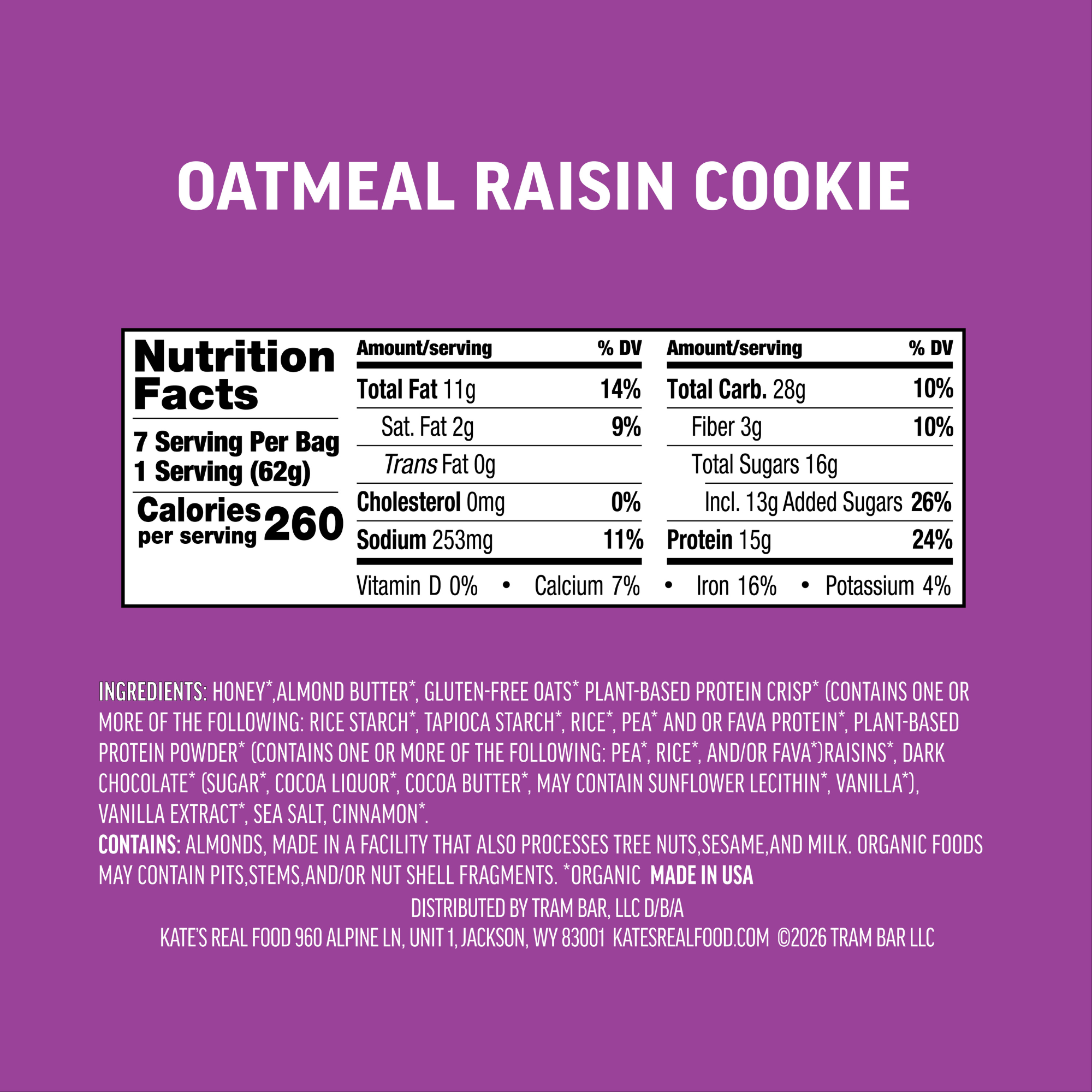 Protein Granola Bag