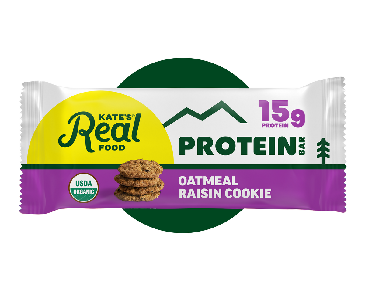 Oatmeal Raisin Cookie Protein Bar – Kate's Real Food