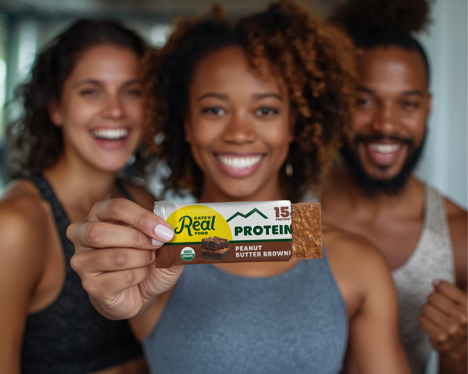 Peanut Butter Brownie Protein Bars