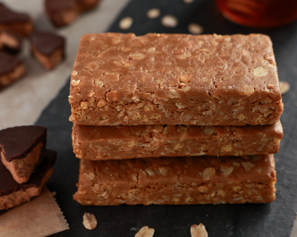 Peanut Butter Cup Protein Bars