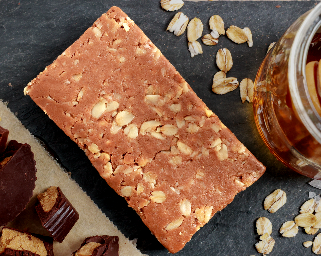Peanut Butter Cup Protein Bars